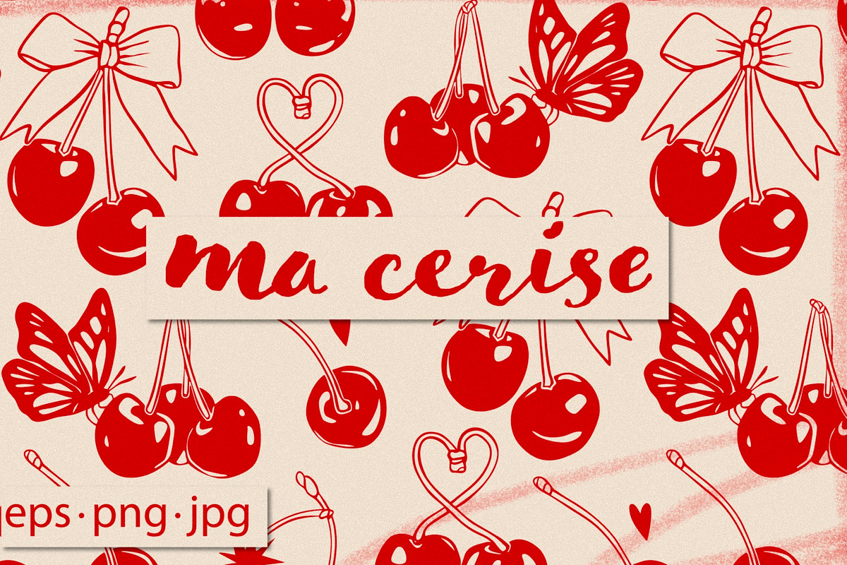 Ma cerise, an Object Graphic by Twisted Tail (Photo 1 of 6)