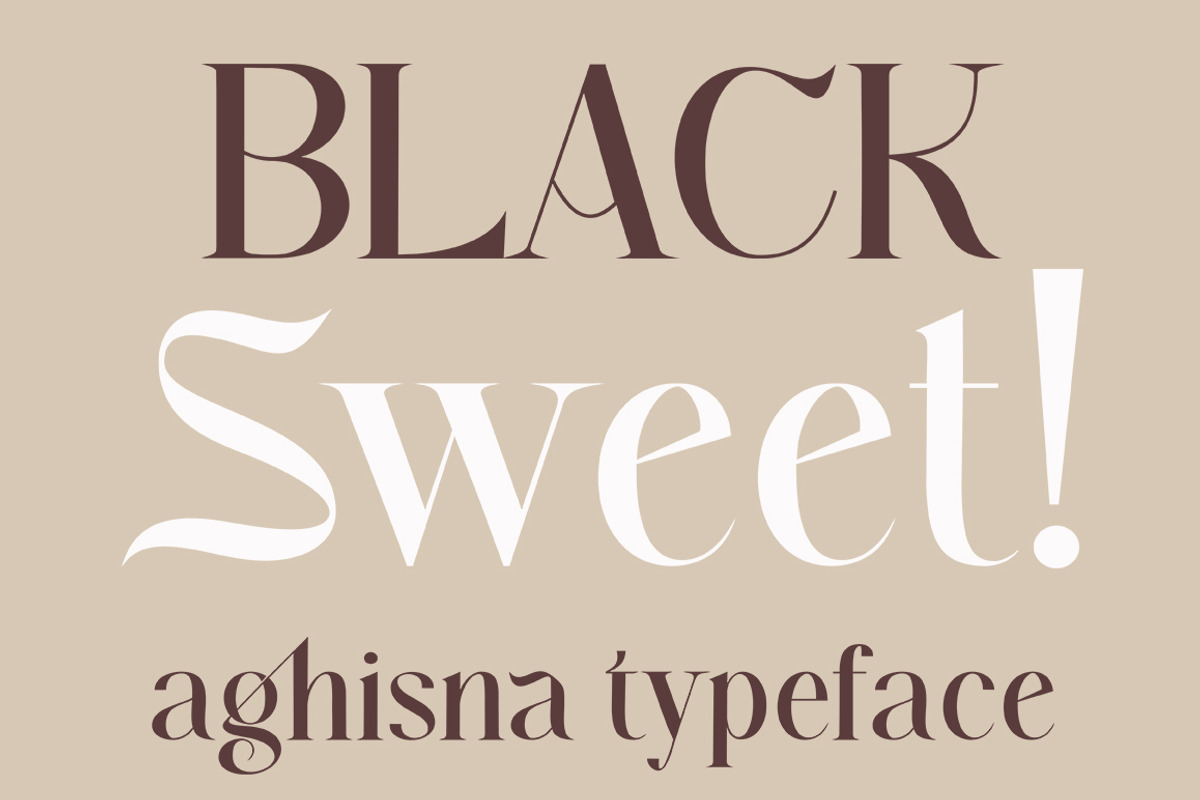 Aghisna Display, a Script Font by Typehill (Photo 10 of 12)