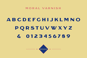 Moral Varnish Sans Serif & Stencil