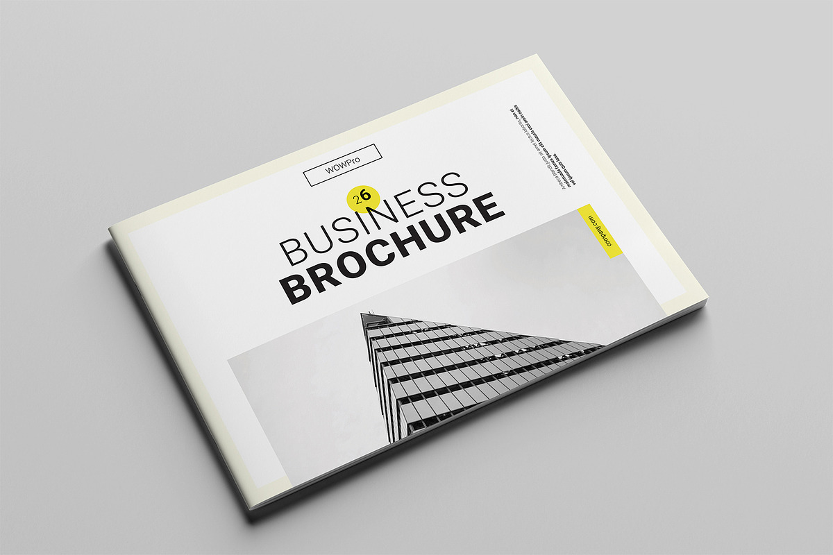 Business Brochure Template, a Brochure Template by WOWPro (Photo 2 of 6)