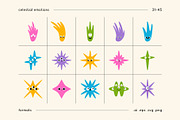 Celestial Emotions | Vector Shapes, an Object Graphic by stasylionet (Thumbnail 6 of 8)