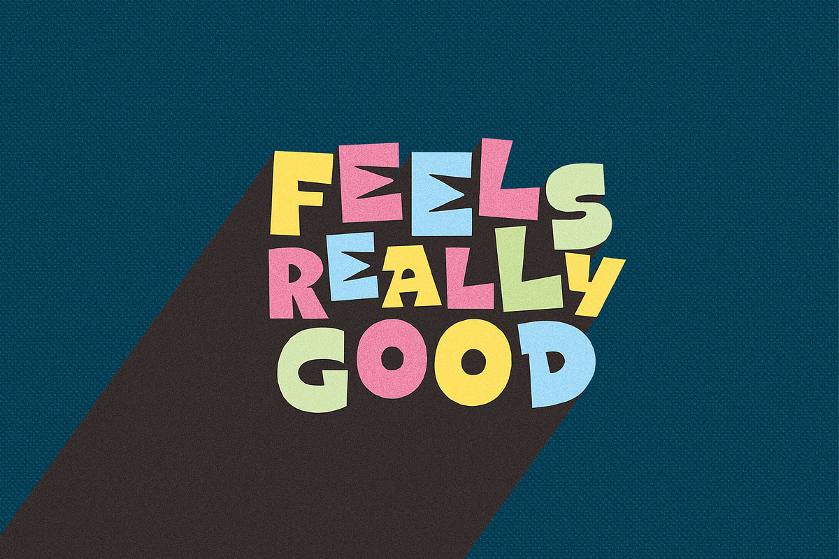 Pepse Dash – The Joy of Cutouts, a Font by Four Lines Std. (Photo 7 of 10)