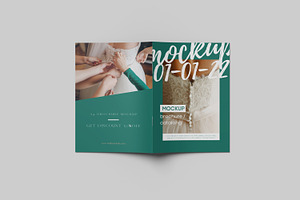 A4 Brochure And Catalog Mockups