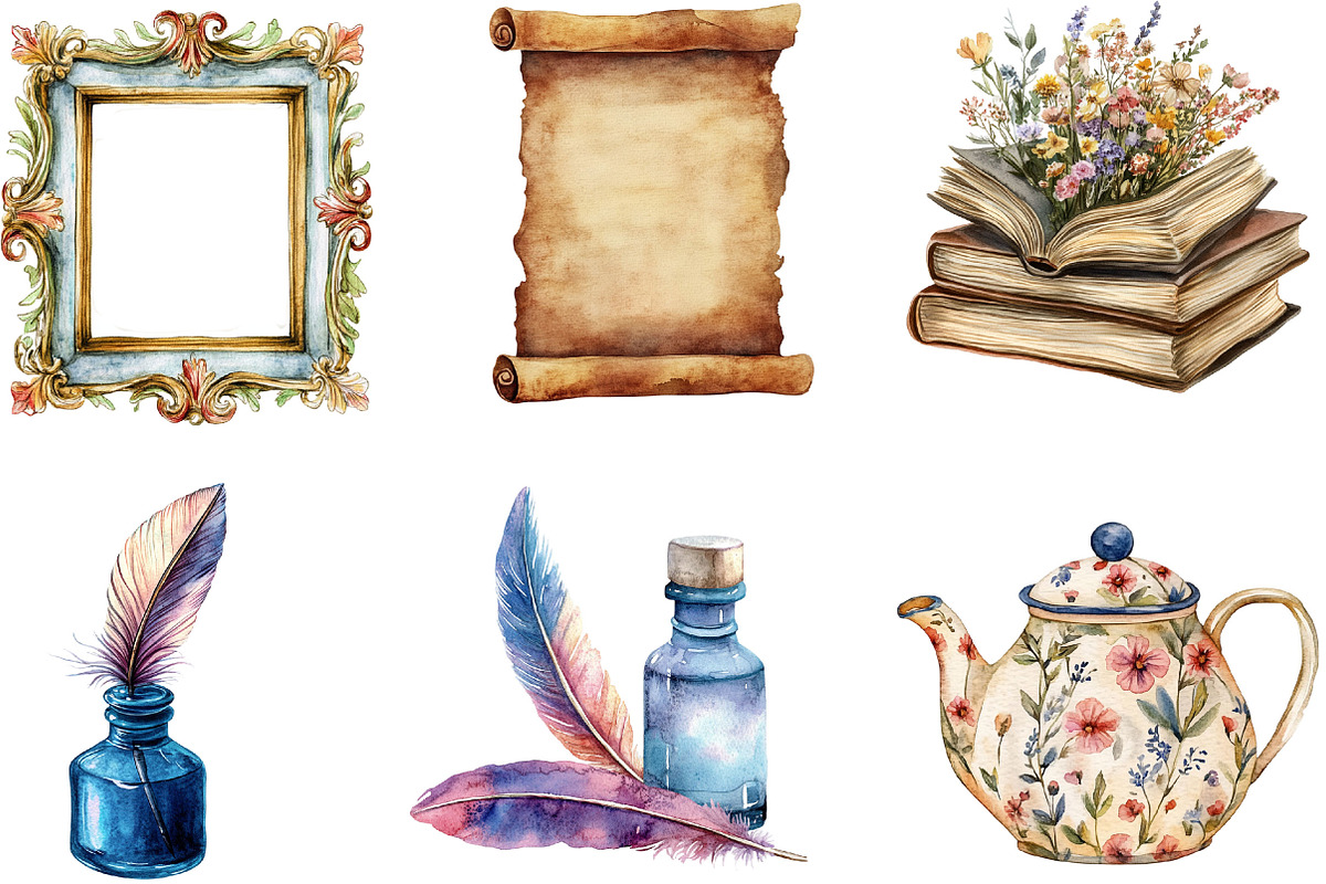 Planner Clipart Bundle,, an Illustration by Designking (Photo 3 of 5)