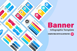 Banner Infographics Template EPS, a Presentation Template by Mighty-Slide