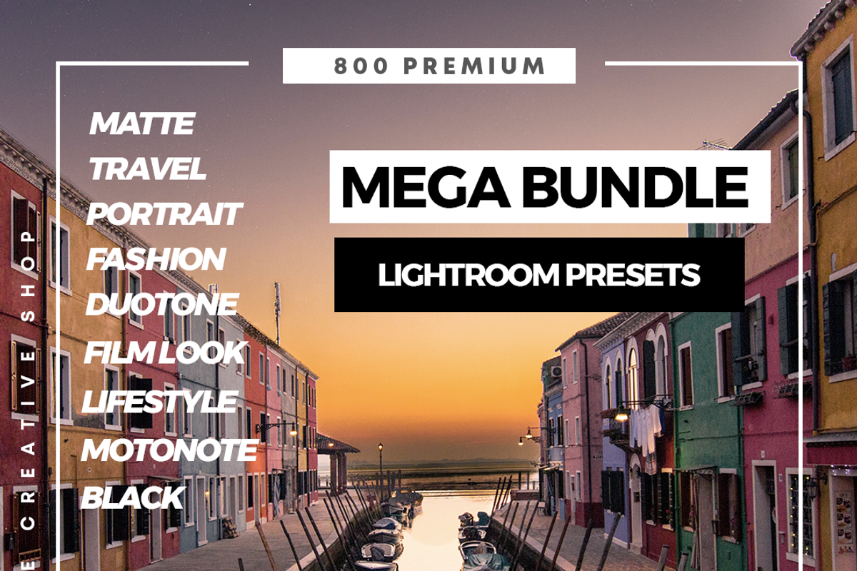Mega Bundle Lightroom Presets