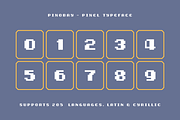 Pixobay - High-Impact Pixel Typeface, a Sans Serif Font by alpercakici (Thumbnail 13 of 14)