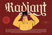 Lionkin Stylish Blackletter Font, a Blackletter Font by timelesstype.co (Thumbnail 7 of 20)