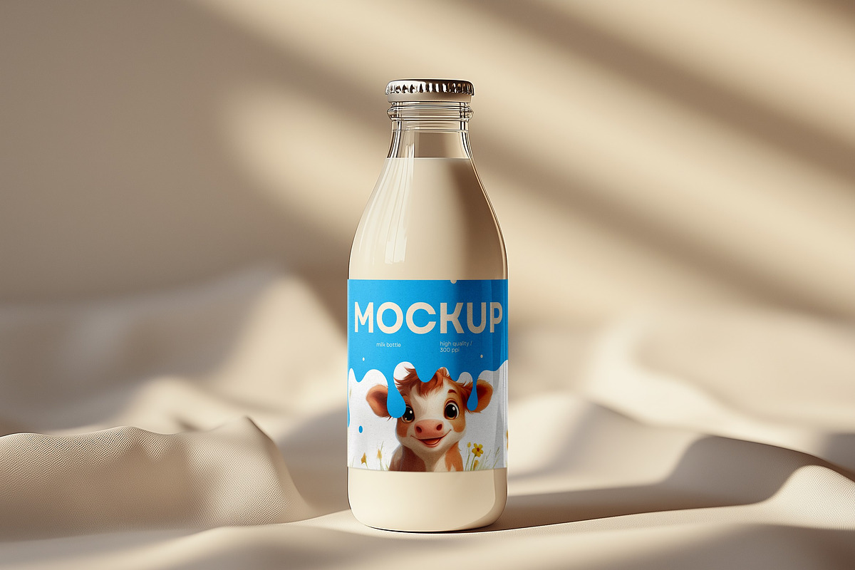 Milk & Juice Packaging Mockups, a Packaging Mockup by dpi (Photo 5 of 14)