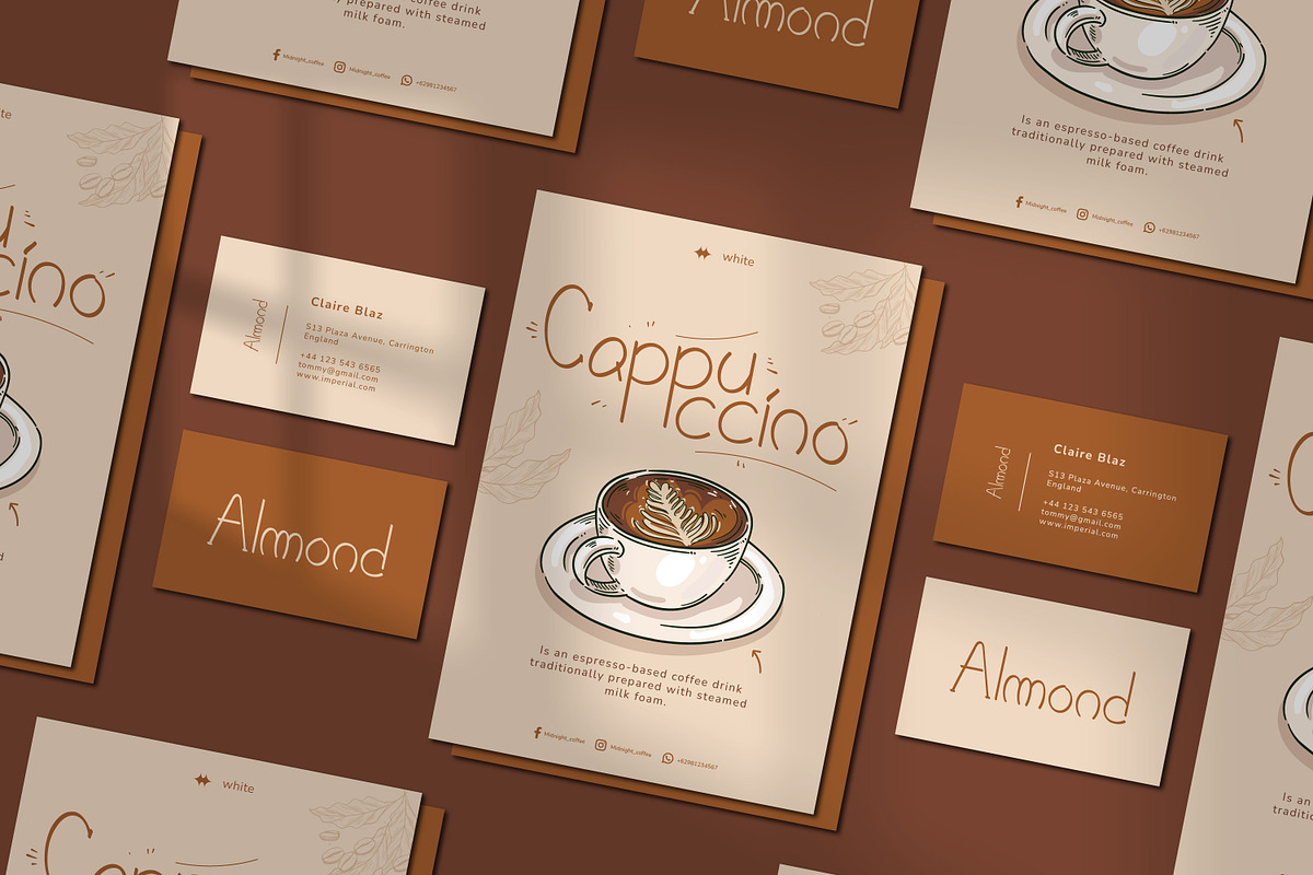 White Coffee Handwritten, a Handwritten Font by infernostudio3 (Photo 8 of 10)