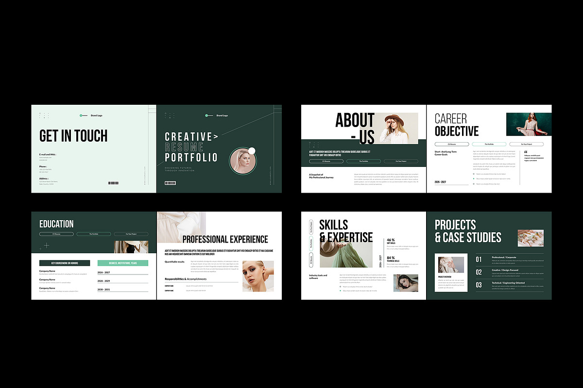 Creative Resume & Portfolio Template, a Brochure Template by StyleArt (Photo 9 of 11)
