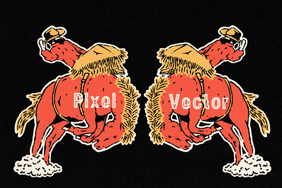 50 Illustration cowboy, an Object Illustration by Southerntown (Photo 2 of 8)