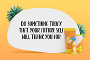 Beach Umbrella Duo, a Script Font by DN Creative (Thumbnail 7 of 10)
