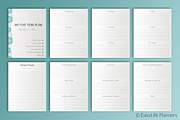 Five YEAR Plan for Big Happy Planner, a Stationery Template by EasyLifePlanners (Thumbnail 2 of 4)
