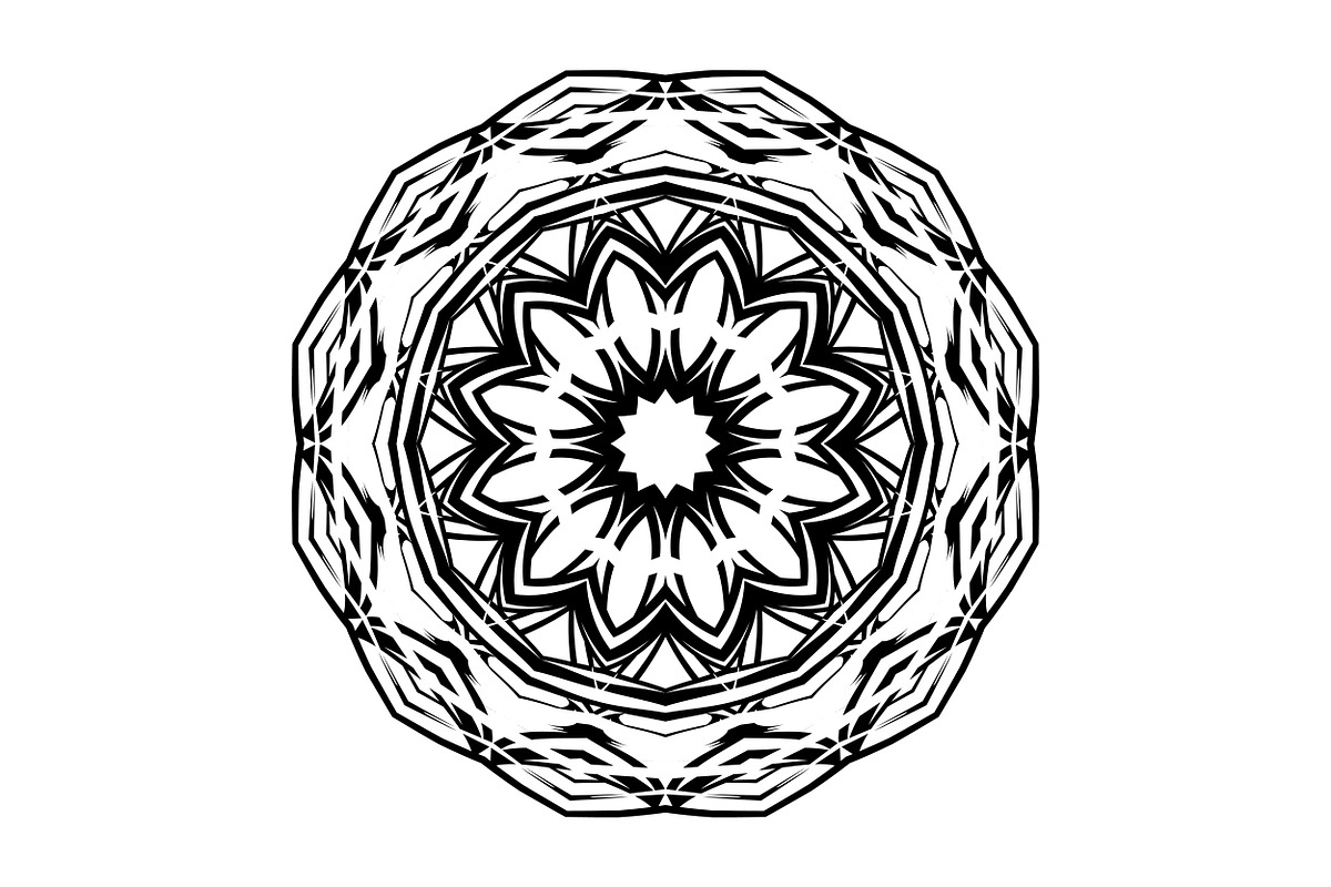 Spiritual Mandala Artwork Bundle, a Decorative Illustration by NJ Himel (Photo 87 of 104)