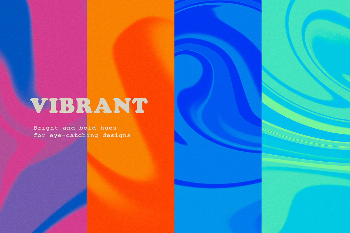 Groovy Gradient Textures, a Texture Graphic by GraphicsByKassy (Photo 2 of 8)