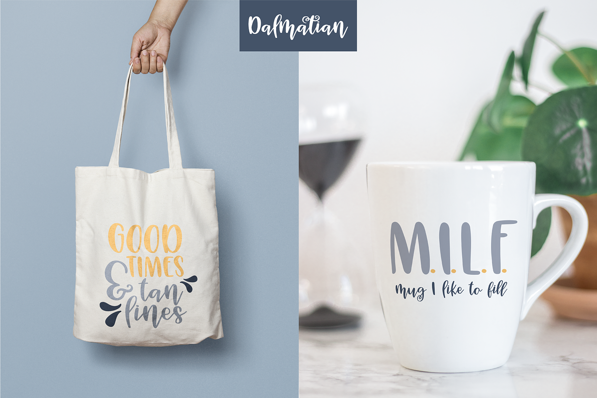 Dalmatian Script Font preview 3