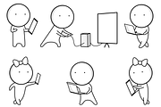 Icons about gadgets and smartphones, an Icon by JK comics (Thumbnail 1 of 5)