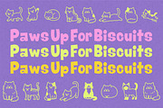 Mochi Paws Playful Display Font, a Slab Serif Font by Aftershift (Thumbnail 7 of 7)