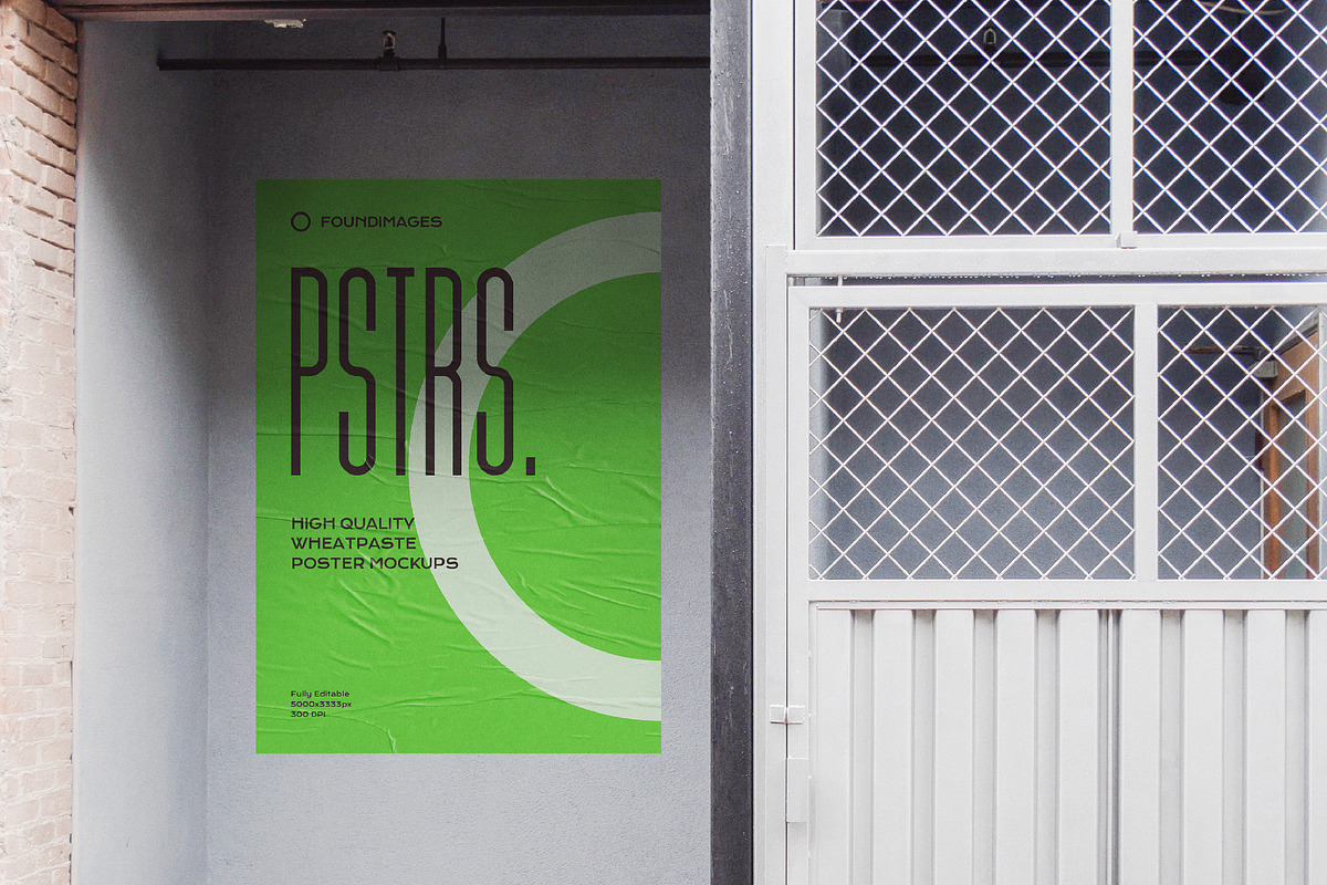 34 poster mockup bundle, an Advertising Mockup by FoundImages (Photo 30 of 34)