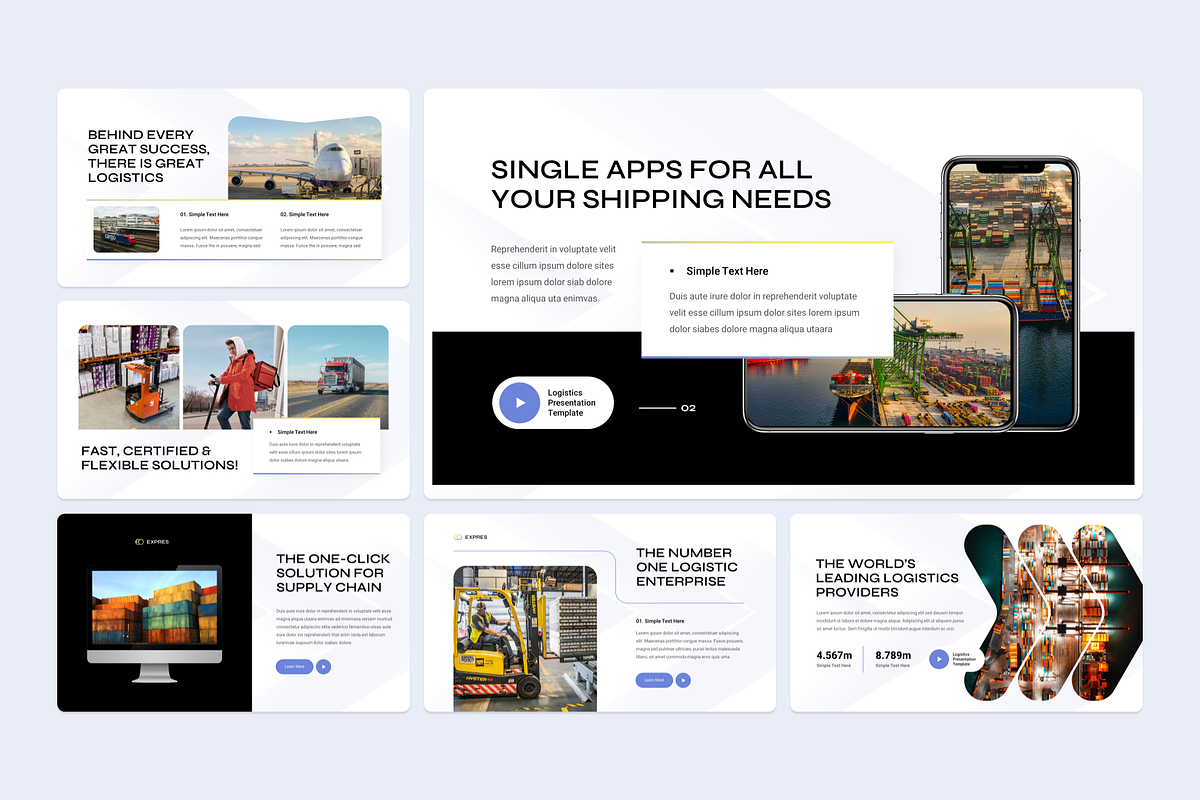 Logistics Keynote, a Presentation Template by YossyOneStd (Photo 6 of 6)