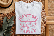 Can't Be Tamed PNG, Western Skull, an Illustration by SharpMarketplace (Thumbnail 5 of 9)