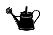 Watering Can Silhouette Bundle, an Illustration by Gfx_Store (Thumbnail 30 of 48)