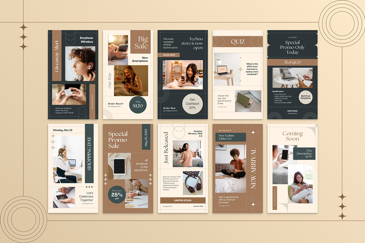 Brand Concept Kit Canva Template, a Social Media Template by Brandearth RRGraph (Photo 7 of 8)