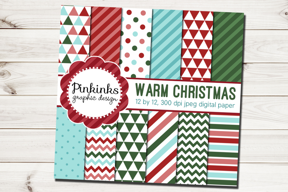98% OFF SALE digital paper bundle!, a Pattern Graphic by Pinkinks (Photo 9 of 9)