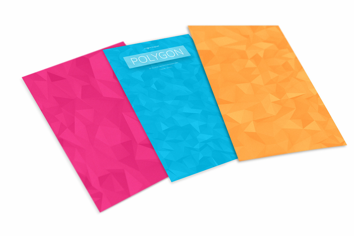 Polygon Colorful Backgrounds | v7 preview 6