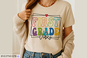 First Grade Vibes SVG Back to School, a Graphic by mh_arif (Thumbnail 2 of 4)