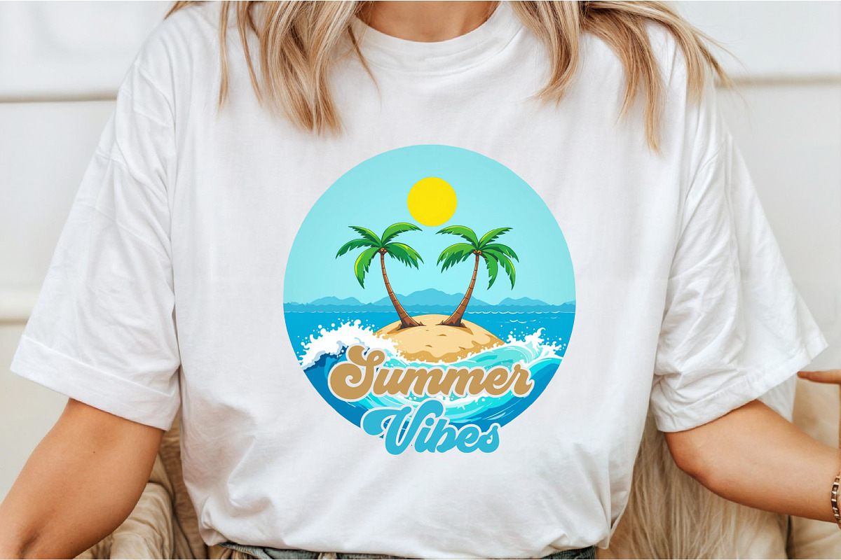 Summer Vibes Sublimation Bundle, an Illustration by Libby Wishes (Photo 2 of 11)
