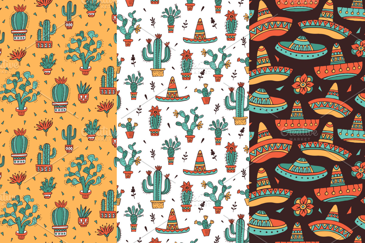 Mexico collection, a Decorative Illustration by piyacler (Photo 2 of 3)