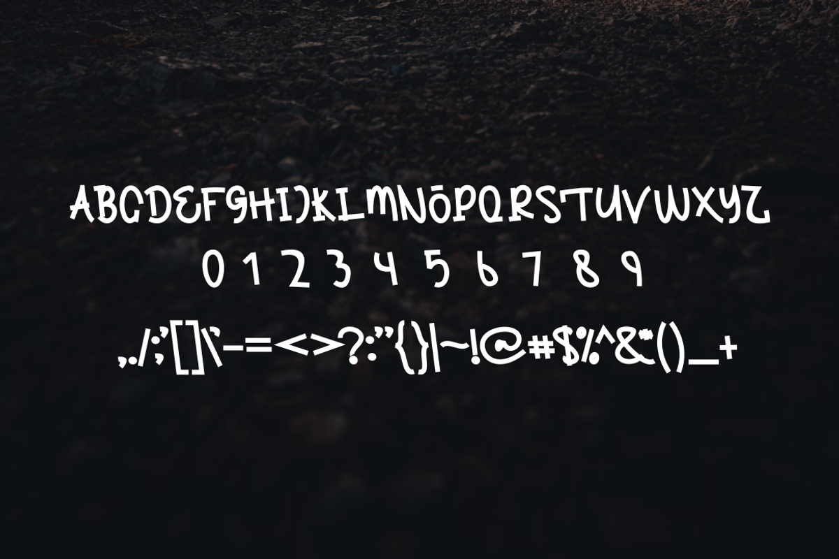 Nocturnes - Font, a Handwritten Font by artchiles_design (Photo 4 of 5)