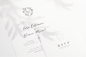 Wedding Monogram Frames Vol. 1