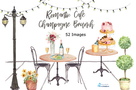Champagne Brunch - Romantic Cafe