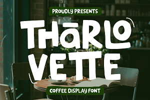 Tharlo Vette - Coffee Display Font