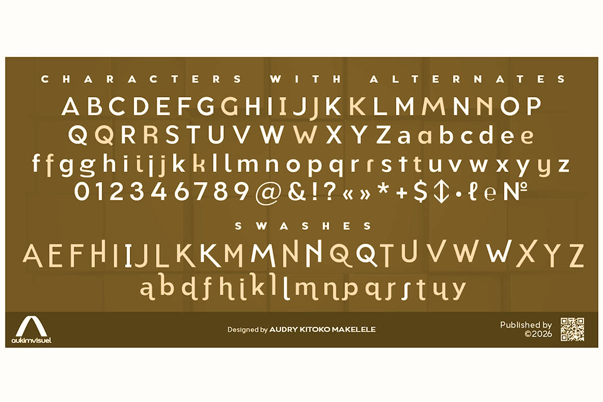 Aukim II Expanded, a Sans Serif Font by Aukimvisuel (Photo 2 of 15)