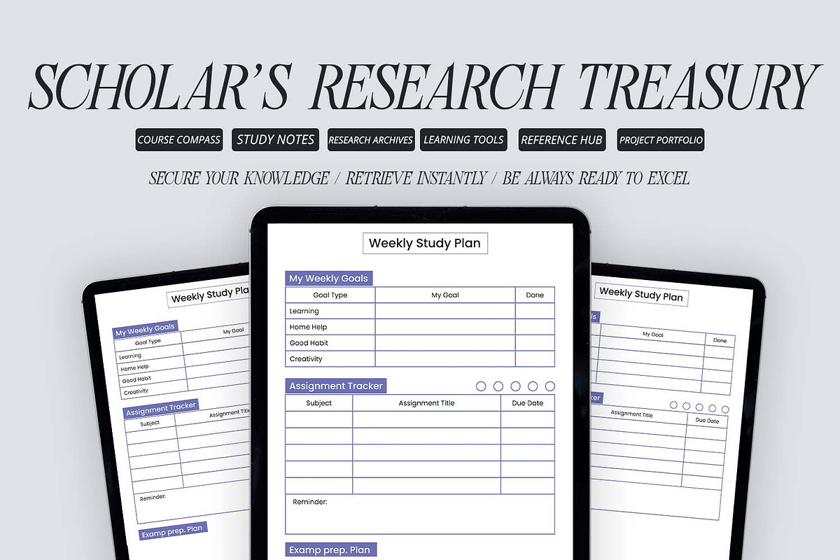 Student Planner PDF preview 4