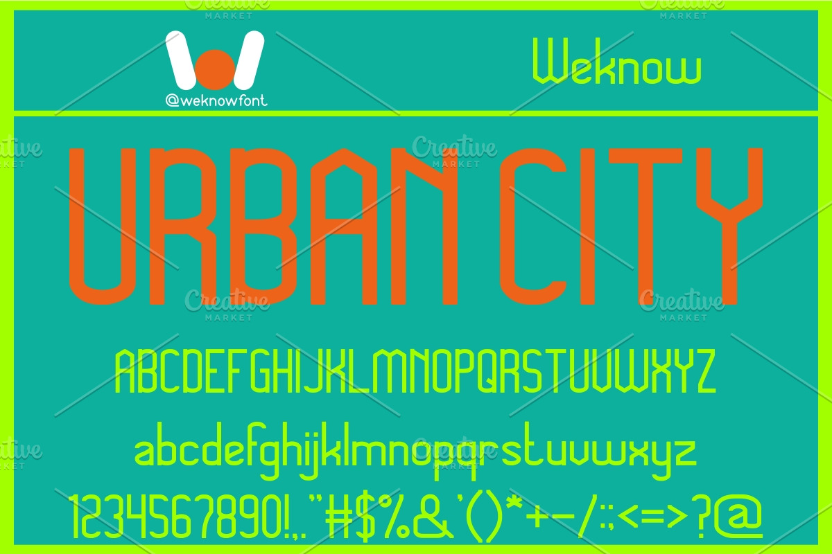 Megapolitan Jakarta font, a Font by weknow (Photo 4 of 5)