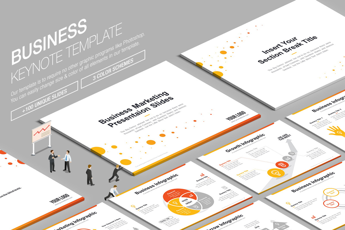 10+ Awesome Keynote Bundle, a Presentation Template by SlidesDive (Photo 11 of 31)
