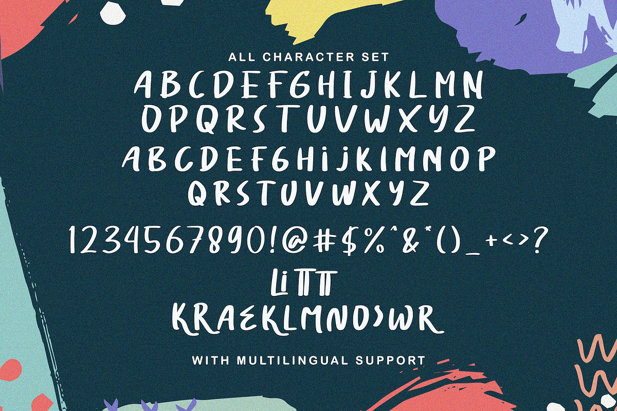 Listan Type - Playful Display Font, a Handwritten Font by StringLabs (Photo 13 of 13)