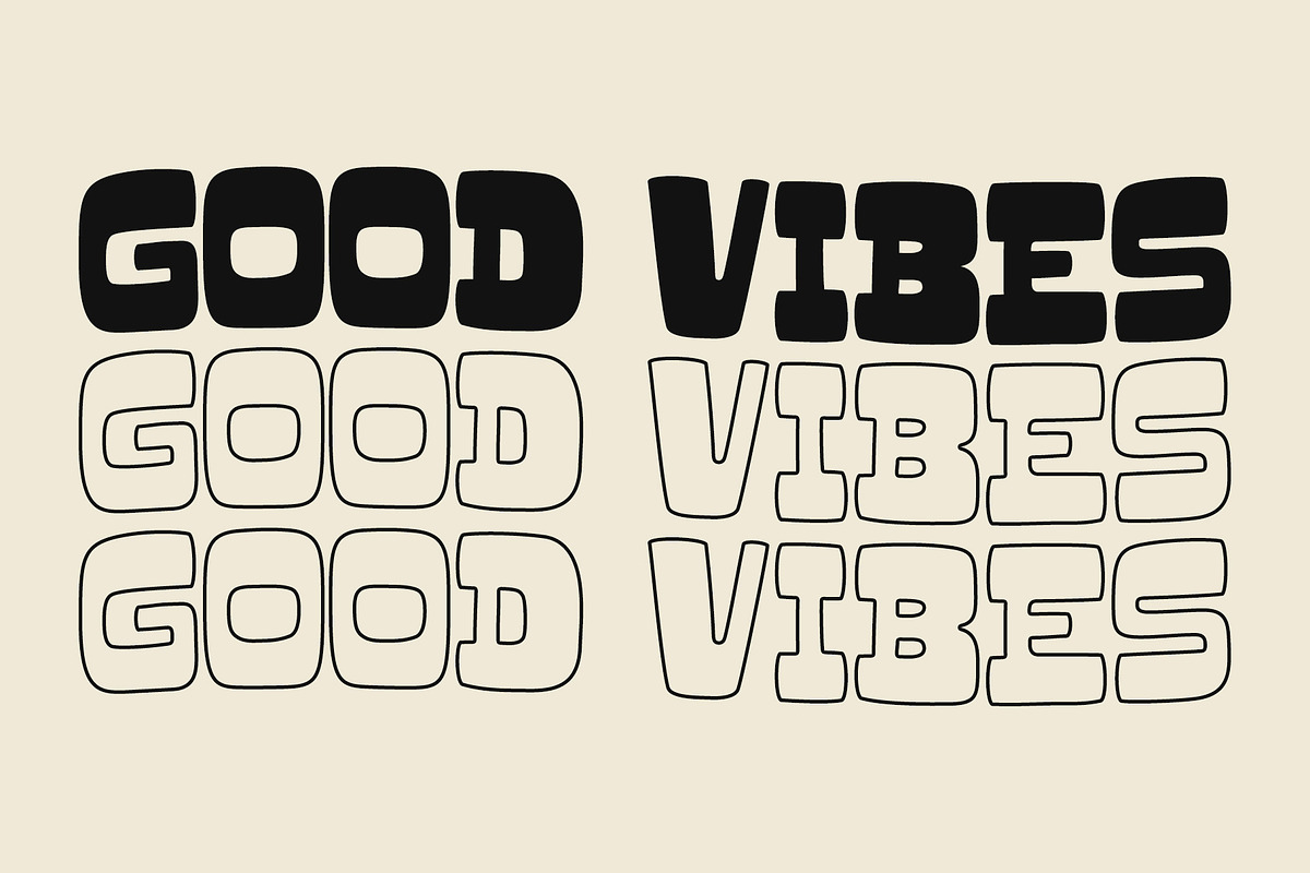 Rigs Brone | Retro Vintage Font, a Sans Serif Font by Typoraith Co (Photo 9 of 11)