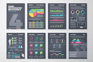 Infographic Brochure 4 Dark Version