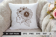 Sunflower SVG, DXF, PNG, Cut file, an Illustration by ClipartMuchLove (Thumbnail 9 of 11)