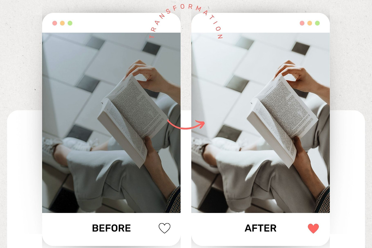10 Minimal lightroom Presets and Lut, a Preset Add-On by presetsroom (Photo 3 of 14)