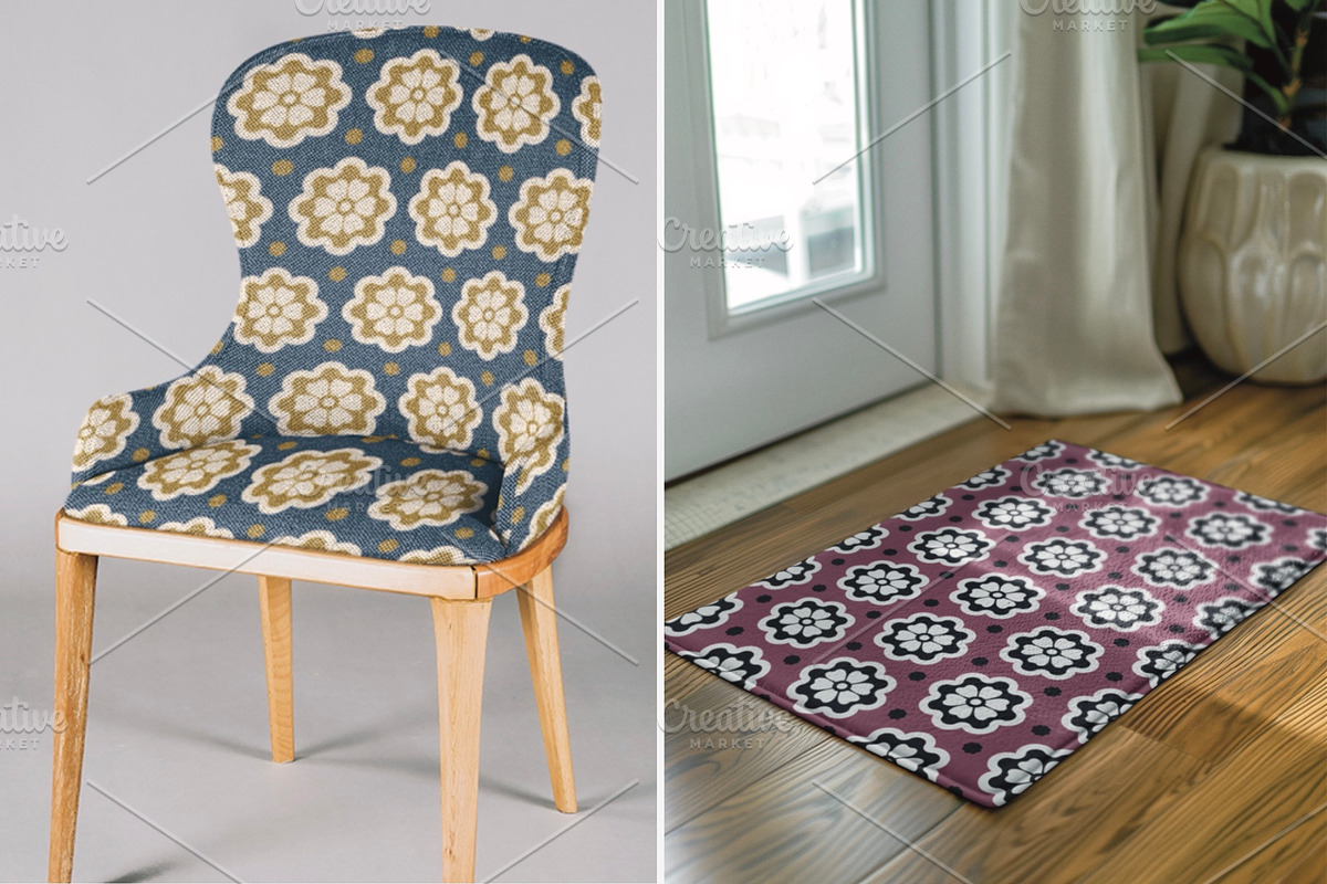 Bundle 12 Groovy Boho Floral, a Pattern Graphic by PPEthnicDecorPattern (Photo 4 of 8)