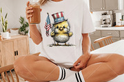 Whimsical 4th of July Chicken PNG, a Seasonal Illustration by Canvas Craft (Thumbnail 6 of 10)