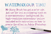 Mr. Story Brush, a Serif Font by EvaToth (Thumbnail 3 of 4)
