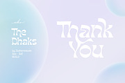 Dhaks - Unique Display Font, a Font by Ekahermawan (Thumbnail 12 of 12)
